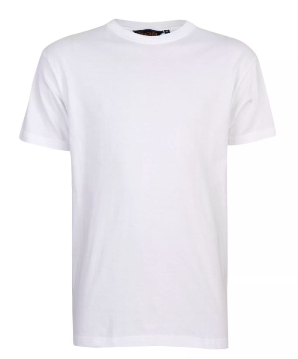 T-shirt herre classic, hvit